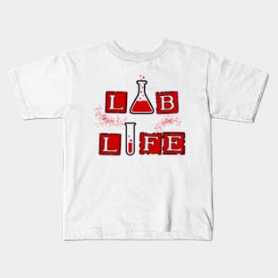 Lab Life Collection: Science-Inspired Apparel & Accessories red, Muppet Science, lablife Kids T-Shirt